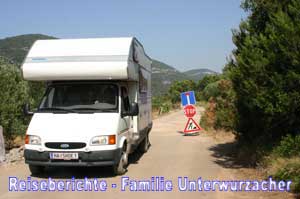 Sackgasse - Richtung Pupnatska Luka