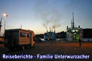 Übernachtung im Hafen Vela Luka