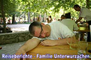 Völlig geschafft - Nationalpark Krka