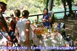 Bauernmarkt - Nationalpark Krka